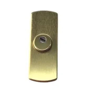 DISEC Escudo de Seguridad LG41MTMO Latón